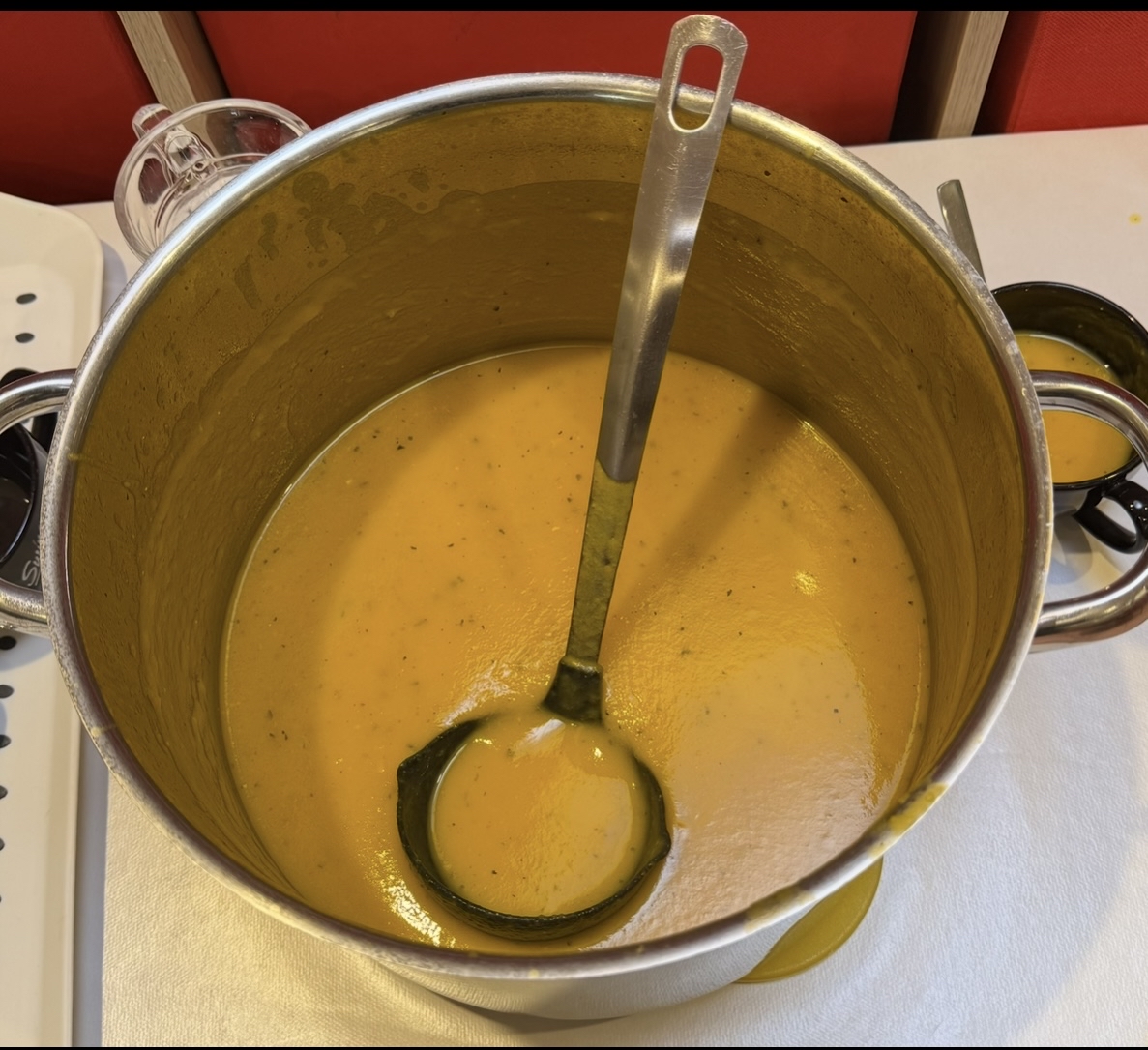 Der Topf mit der Suppe